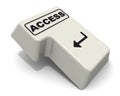 Enter key with ACCESS word Royalty Free Stock Photo