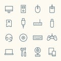 Computer equipment icons