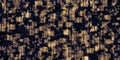 Computer error display corrupt binary data hacker digital binary data screen background 3d illustration