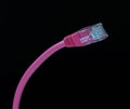 computer ethernet cable Royalty Free Stock Photo