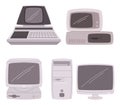 Computer Evolution From Early Calculating Machines To Modern Supercomputers And Artificial Intelligence Technology