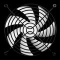 Computer fan Royalty Free Stock Photo