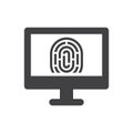 Computer Fingerprint icon