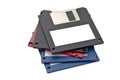 Computer floppy disk Royalty Free Stock Photo