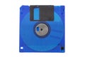 computer floppy disk, isolated on a white background Royalty Free Stock Photo