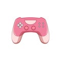 computer gamepad cartoon vector illustration