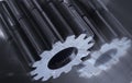 Computer-gears Royalty Free Stock Photo