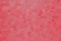 Computer generated abstract web site background repetition regular geometric pattern triangles shapes red color variation Royalty Free Stock Photo