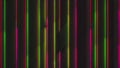 Computer generated chromatic aberration bands. Pixel multi-colored noise. 3d rendering abstract background