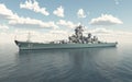 American battleship of World War II