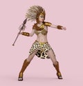Female Amazon fighter