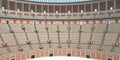 Inside view of the Colosseum in ancient Rome Royalty Free Stock Photo