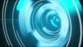 Computer generated digital futuristic HUD for tech interfaces. 3d rendering of Head-up Display elements for screensaver Royalty Free Stock Photo