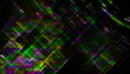 Computer generated glitch. Pixel multi-colored zigzags noise. 3d rendering video error Royalty Free Stock Photo