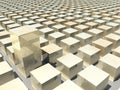 Computer Generated Golden Blocks