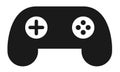 A single game console controller against a white backdrop