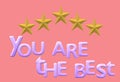 You are the best inspirational greeting electronic card e-card