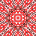 A Computer generated Mandala illustration.