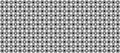 optical 3d black and white dots creating moving effect optical illusion pattern Royalty Free Stock Photo