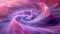 Computer Generated Pink and Purple Swirl