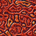 Red seamless alien skin texture