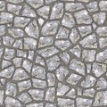 R101 Seamless texture - stone wall Royalty Free Stock Photo