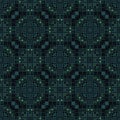 Computer generated vibrant seamless pattern