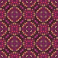 Computer generated vibrant seamless pattern