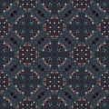 Computer generated vibrant seamless pattern