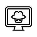 Computer Hacker icon