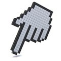 Computer hand cursor icon 3d Royalty Free Stock Photo