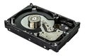 Computer Hard Disc. Dissasembled HDD Royalty Free Stock Photo