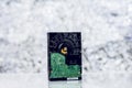 Computer Hard Disk On Blurred Background Royalty Free Stock Photo