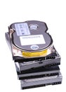 Computer hard disk drive Royalty Free Stock Photo