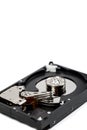 Computer hard drive for storing large amounts of information Royalty Free Stock Photo