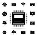 computer hardware icon. Web Development icons universal set for web and mobile Royalty Free Stock Photo