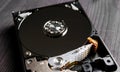 Computer HDD Hard Disk Drive. Computer Storage Memory Royalty Free Stock Photo