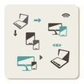 Computer icon set