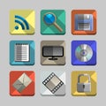 Computer icons Royalty Free Stock Photo