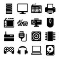 Computer Icons Set. Vector