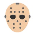 mask jason halloween illustration. Royalty Free Stock Photo