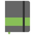 moleskine illustration Royalty Free Stock Photo