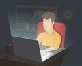 Computer internet addiction