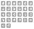Computer Key Alphabet Braille