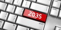 2035 - computer keyboard Royalty Free Stock Photo