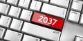 2037 - computer keyboard Royalty Free Stock Photo