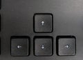 Computer keyboard four directions keys Royalty Free Stock Photo