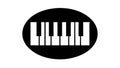 Computer Keyboard Icon for Typing and Digital Input, vector design Generative AI Royalty Free Stock Photo