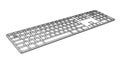 Computer keyboard outline Royalty Free Stock Photo