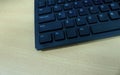 Mouse and keyboard on the office desk, mouse and keyboard are hardware parts of the computer Royalty Free Stock Photo